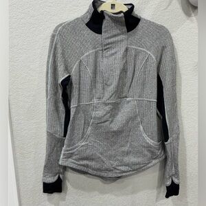 lululemon athletica Base Runner 1/2 Zip Pullover Sweatshirt Jacket Size 6 W3C375